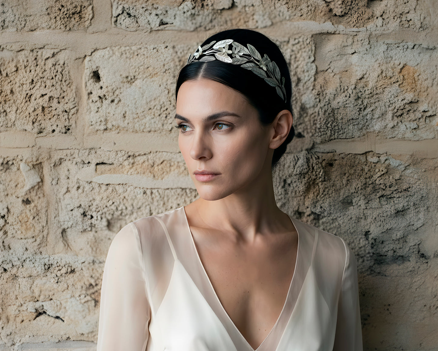Tiara Ophelia para peinados recogidos de novia
